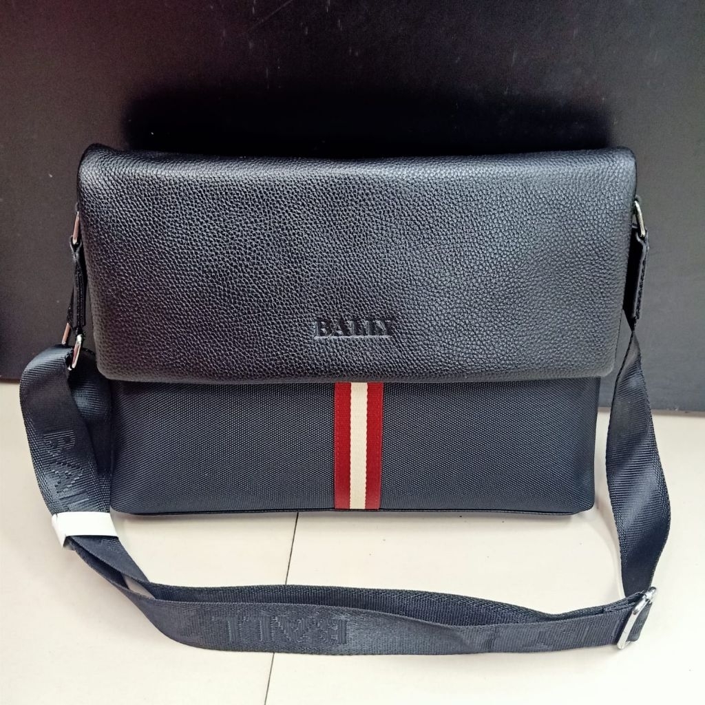 Clutch bag Bally messenger bag Tas selempang import