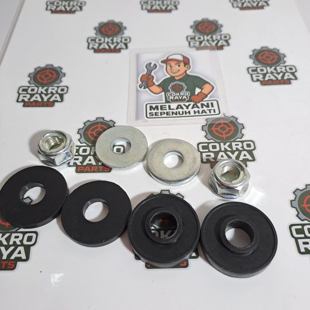 (SET)KARET DUDUKAN STANG PENAHAN GETARAN BEAT STREET 2017 - SEKARANG