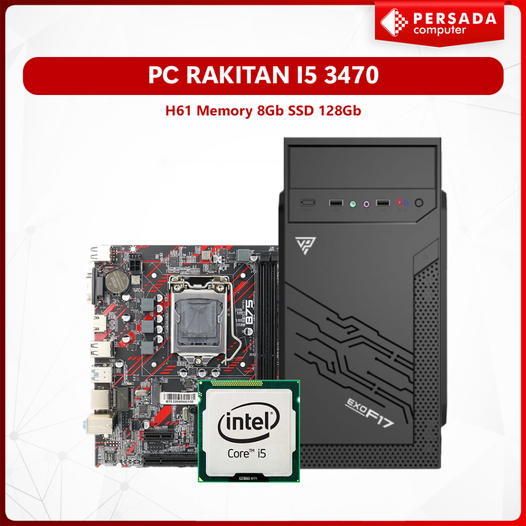 PC Rakitan Intel Core i5 3470 I CPU Core i5 3470 I Mantaaaap