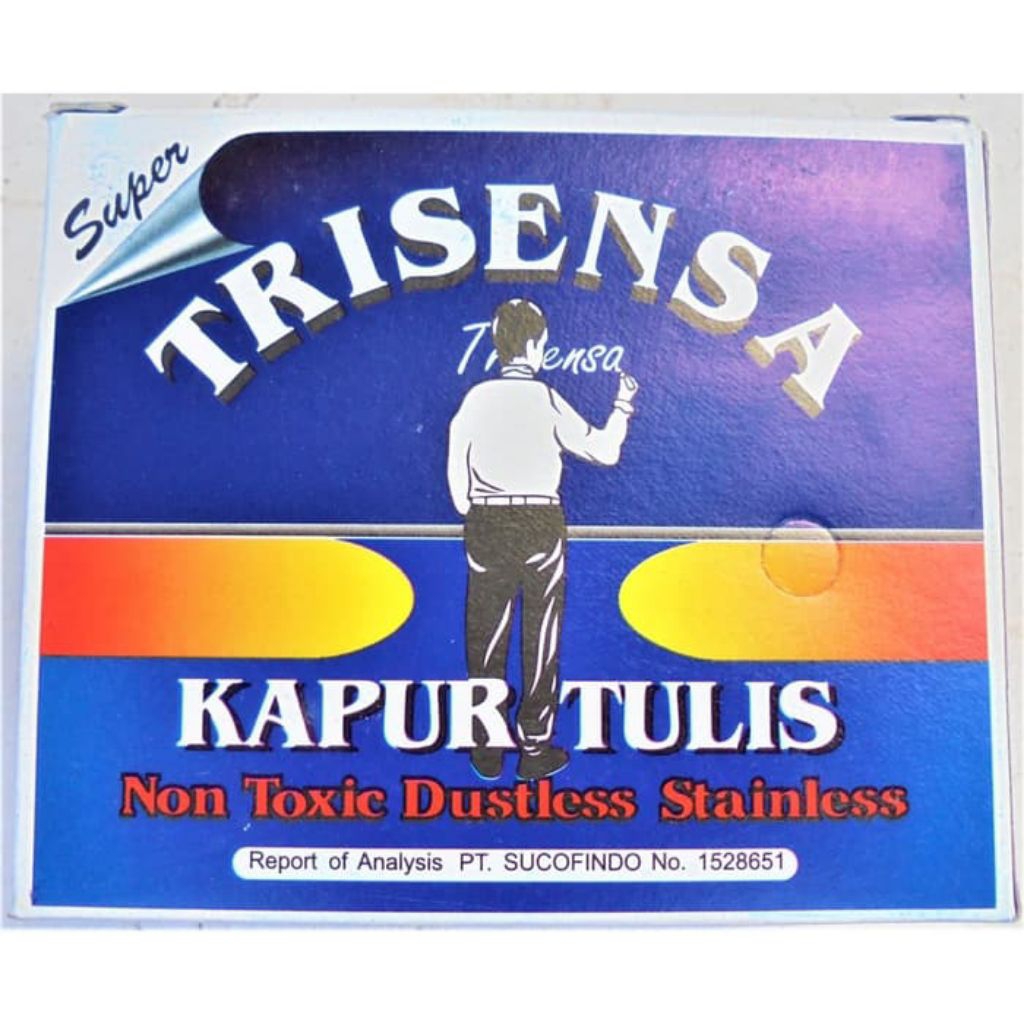 Kapur tulis putih Trisensa