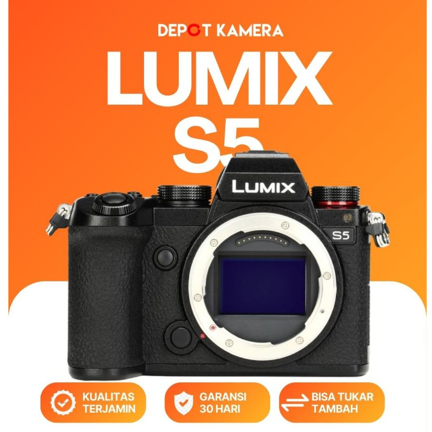 ( DEPOT KAMERA ) SECOND - LUMIX S5 BODY ONLY