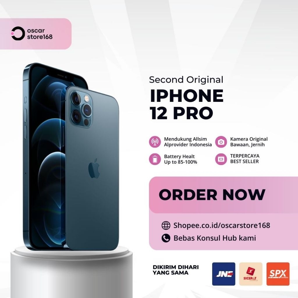 IPHONE 12 PRO SECOND ORIGINAL 128GB/256GB