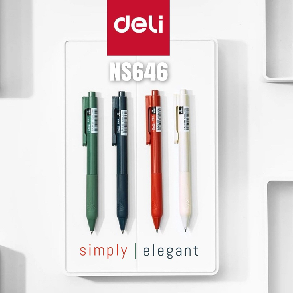 Gel Pen DELI NUSIGN NS646 | 0.5 mm | harga ECER