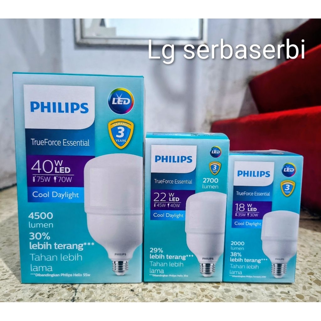 Philips T-Force Essential LED Putih