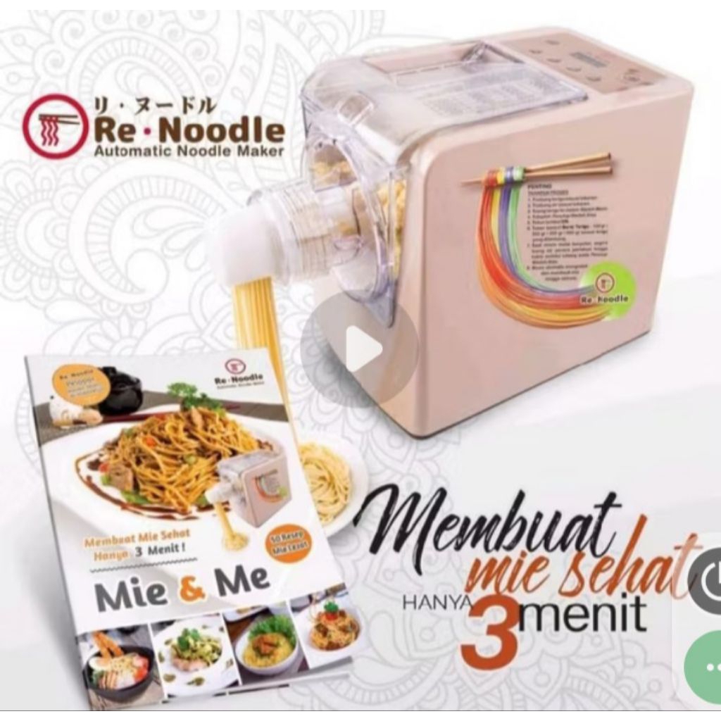 Mesin Pembuat Mie Otomatis , Automatic Noodle Maker