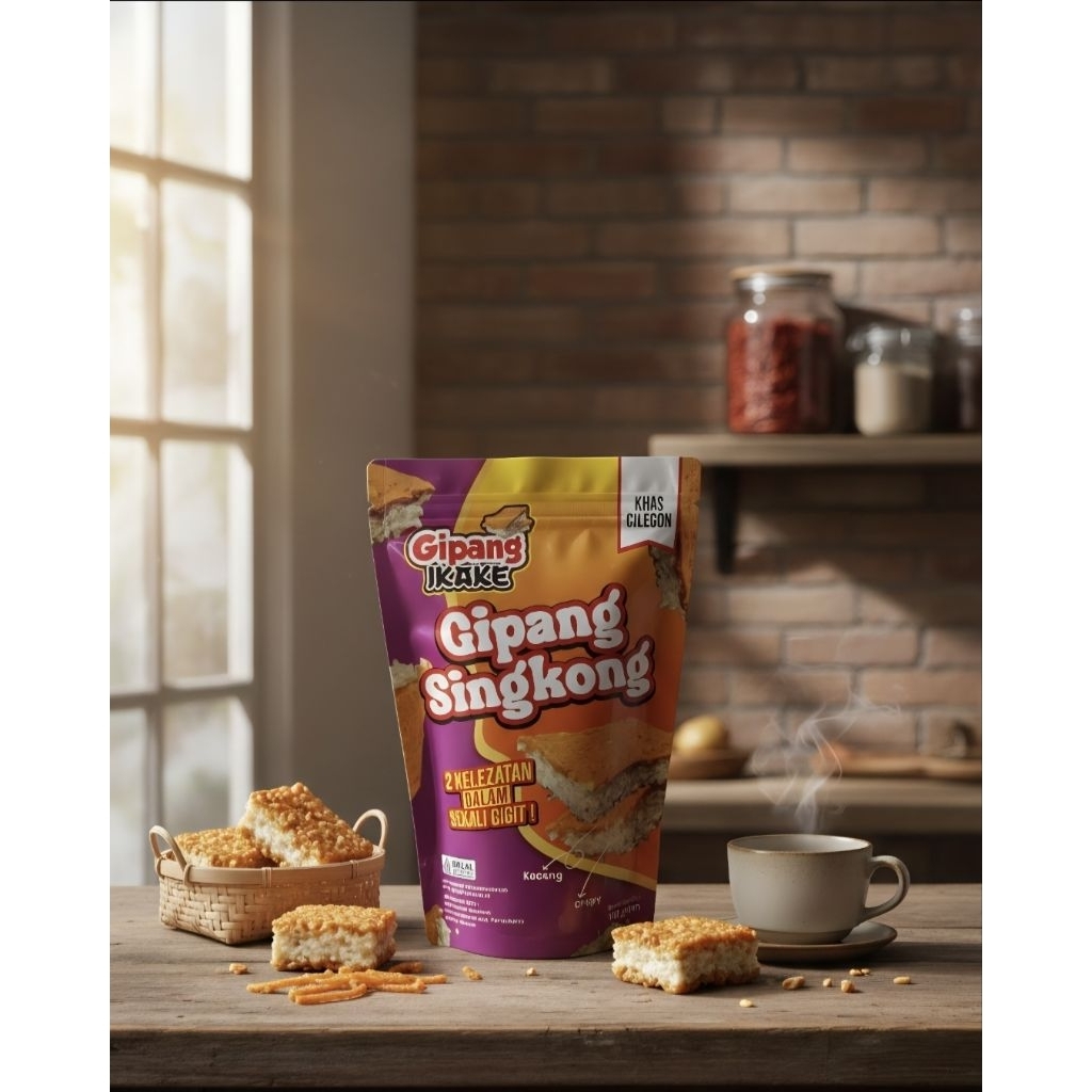 Gipang Singkong IKA-KE Khas Cilegon BANTEN