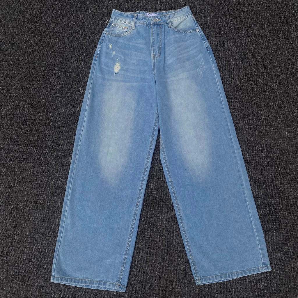 BAGGY RIPPED JEANS CKEY SERIES  Celana jeans baggy loose kulot skena wanita kekinian premium quality