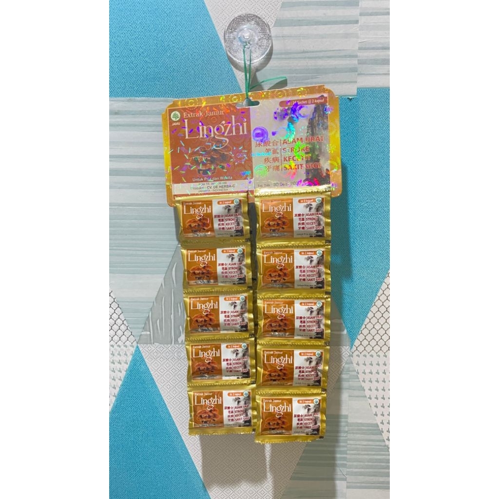 KAPSUL LINGZHI (extrak jamur)