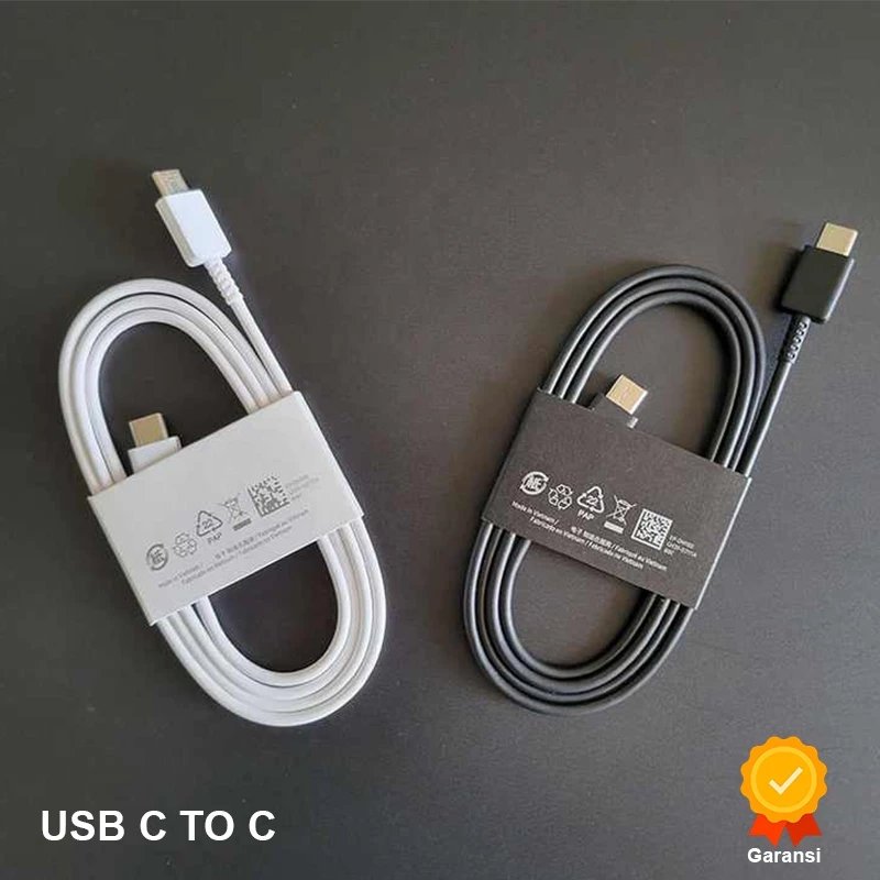 KABEL DATA SAMSUNG TYPE C TO C SUPER FAST CHARGING / Kabel Type C Fast Charging