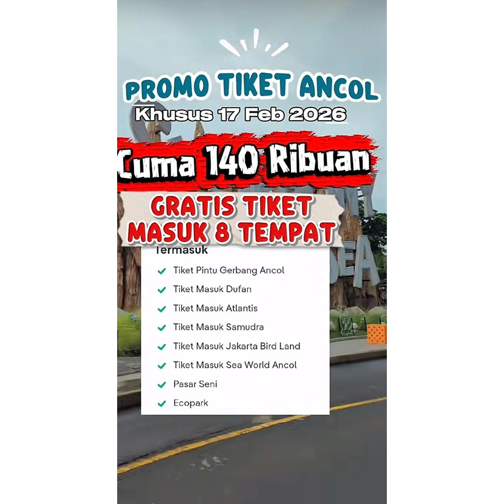 tiket masuk ancol