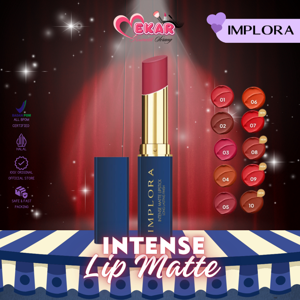 IMPLORA Lipstick Intense Matte | Matte Lipstick