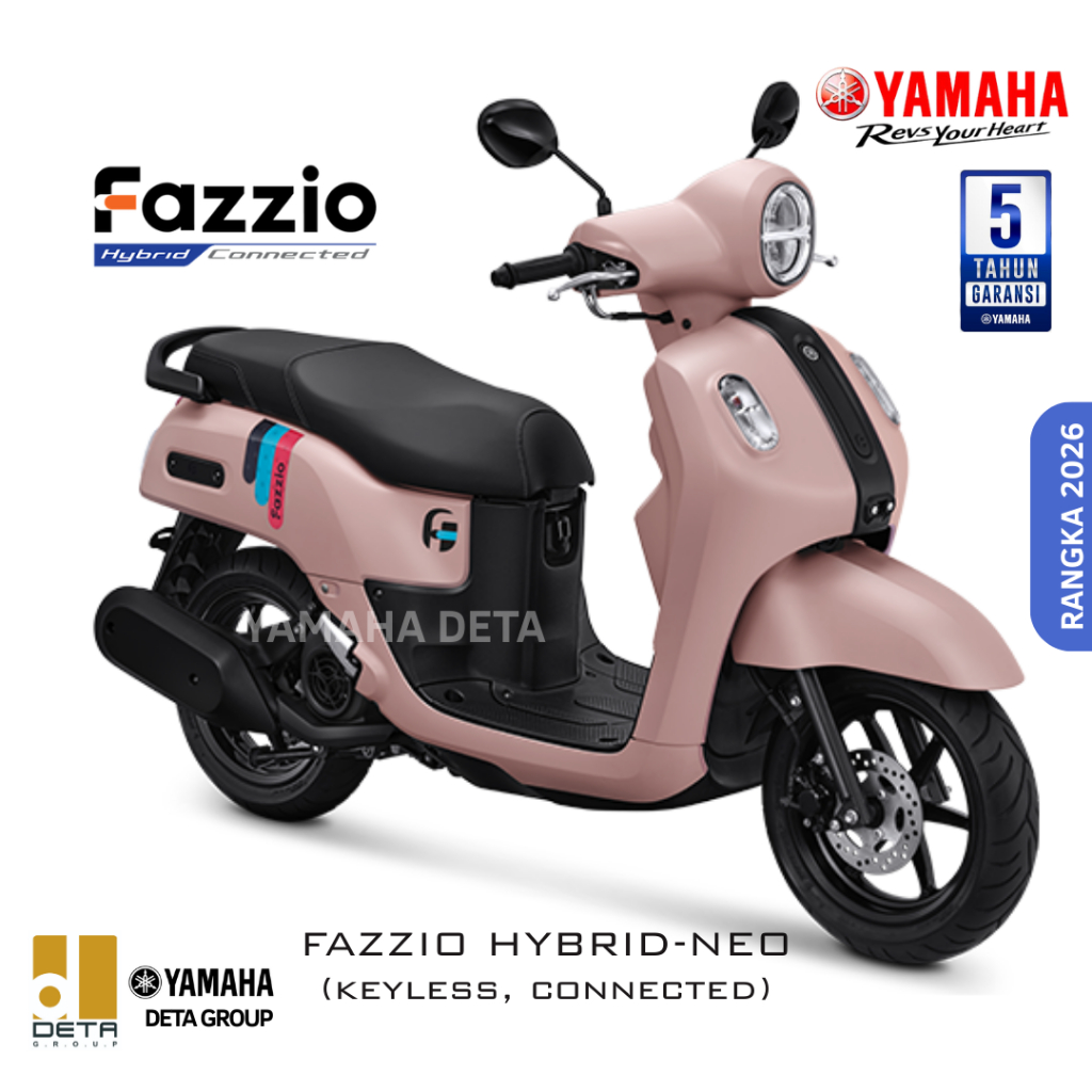 Sepeda Motor Yamaha Fazzio Hybrid-Neo
