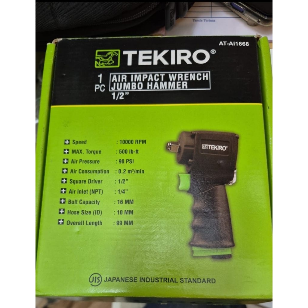 TEKIRO AIR IMPACT WRENCH JUMBO HAMMER 1/2" TEKIRO ORIGINAL