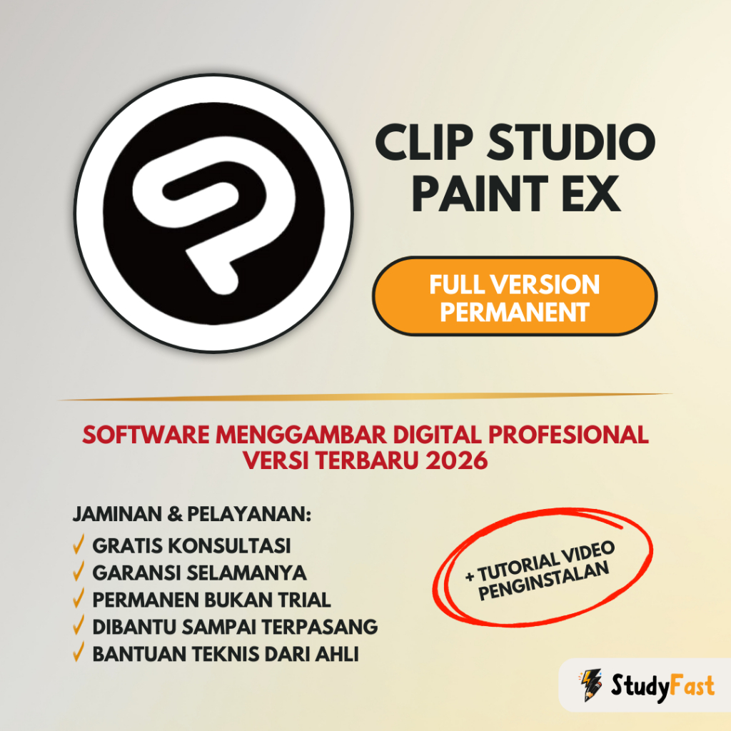 Clip Studio Paint EX Versi 5.0.2 & 4.0.3 – Untuk Windows MAC