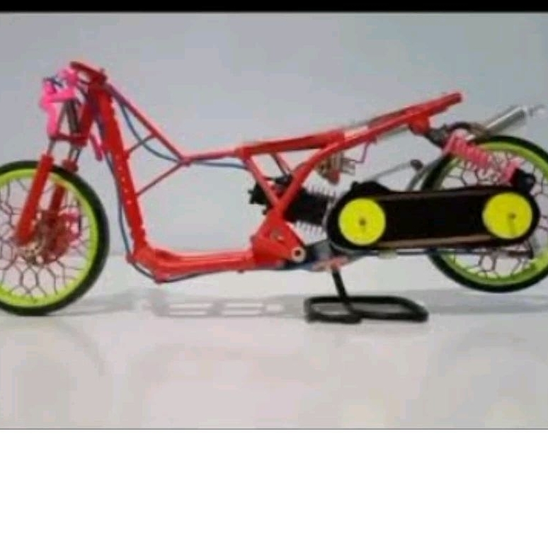 mainan miniatur motor Dragbike Yamaha x max 250 full spek balap