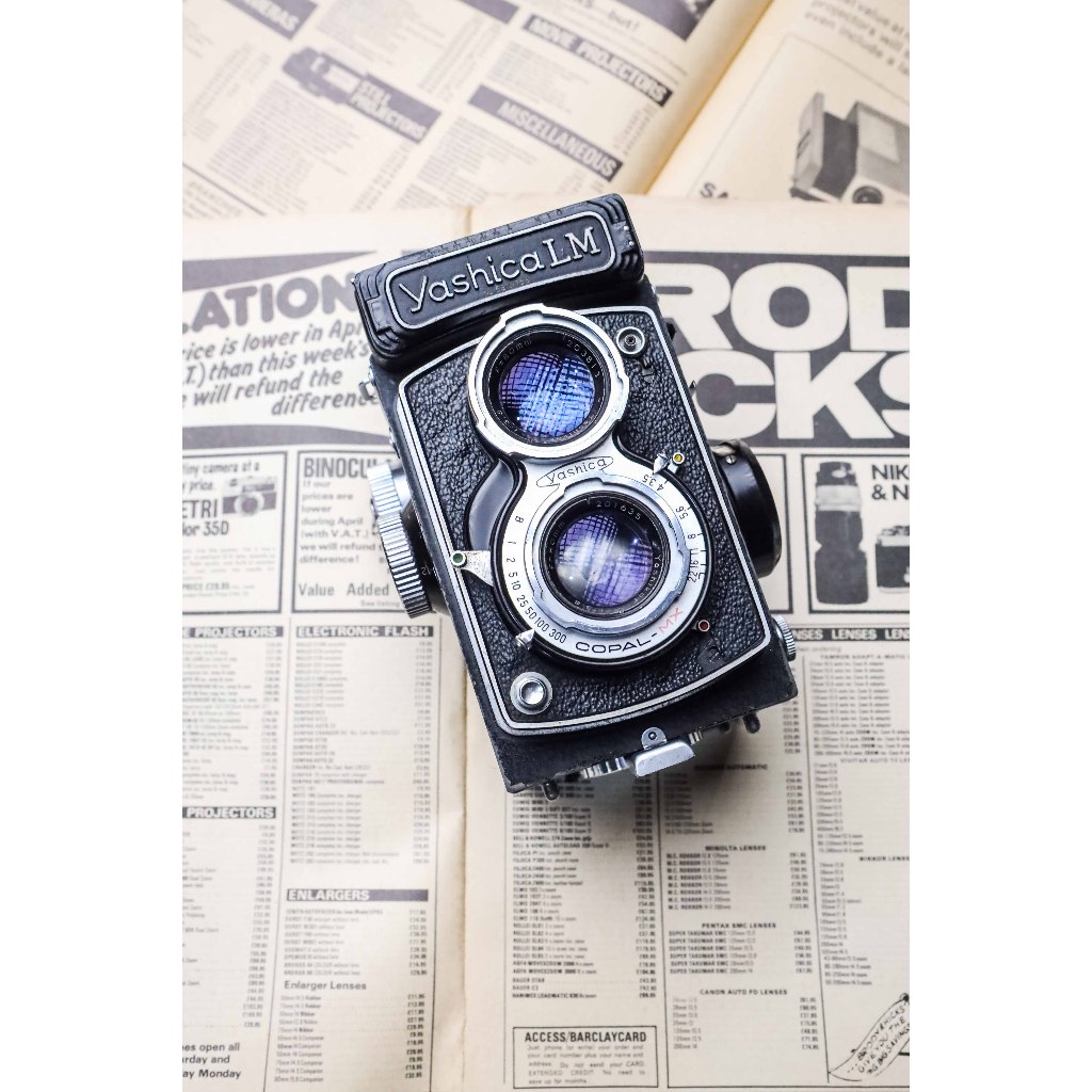 Kamera Analog 120 TLR Yashica LM Super Mulus Normal 