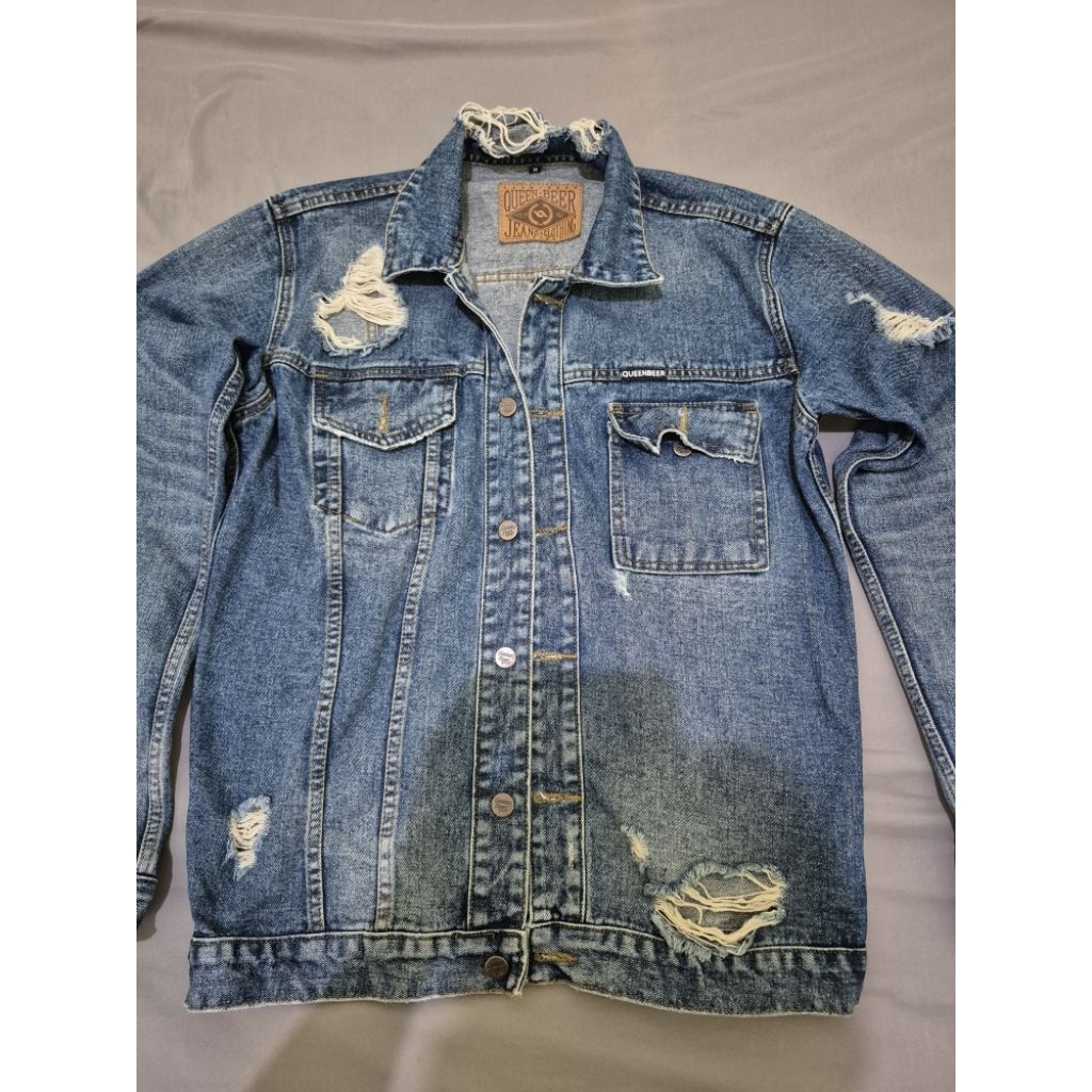 Jaket jeans Queenbeer