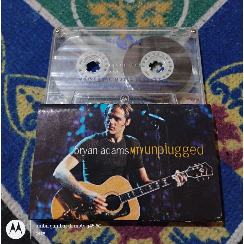 Kaset pita Bryan Adams - MTV unplugged