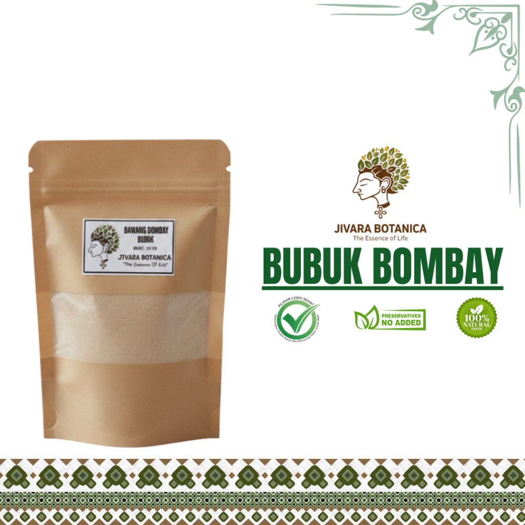 Jivara Botanica - Bubuk Bawang Bombay 20 gram
