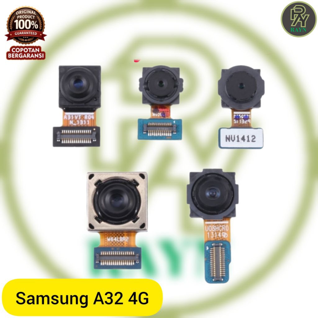 kamera depan belakang Samsung A32 4G original copotan bergaransi