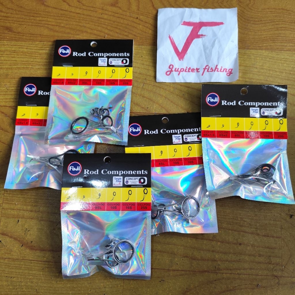 Ring guide cincin fuji satu set buat custom joran anti keriting