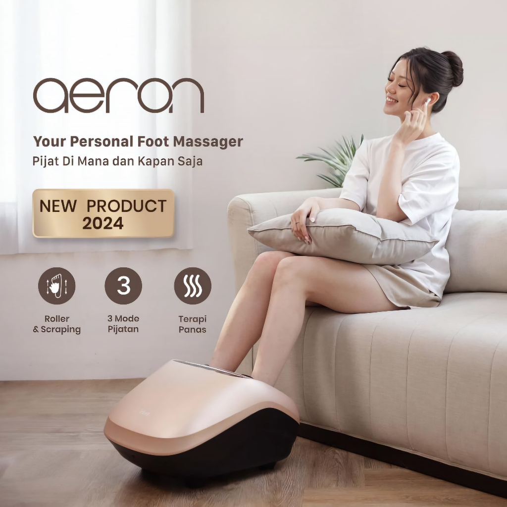 INLIFE - AERON Foot massager by advance alat pijat kaki advance inlife terapi pijat kaki
