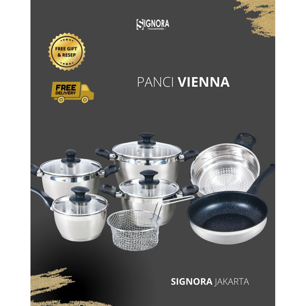 SIGNORA - Panci vienna set
