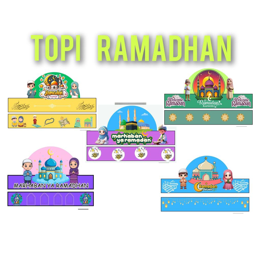 TOPI RAMADHAN ANAK SAFARI CARNAVAL