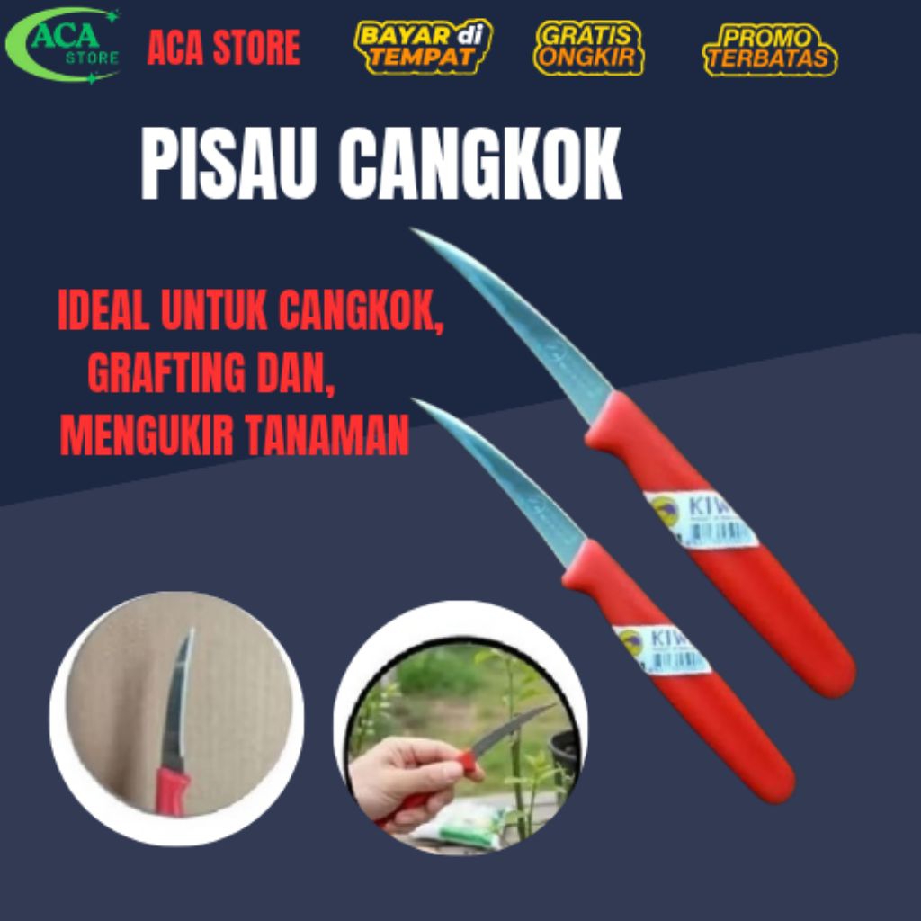 Alat Berkebun Tanaman Pisau Grafting Cangkok ACA STORE
