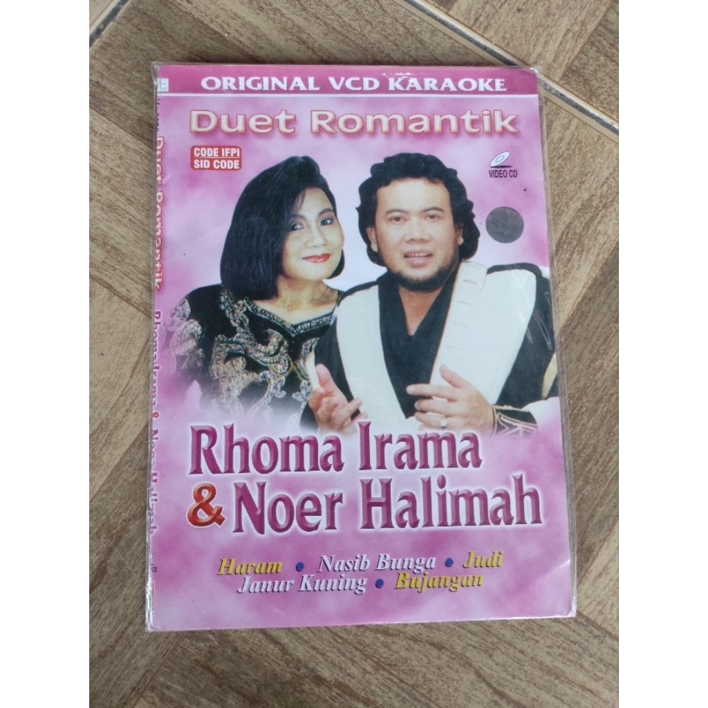 VCD duet romantik RHOMA IRAMA & NOER HALIMAH