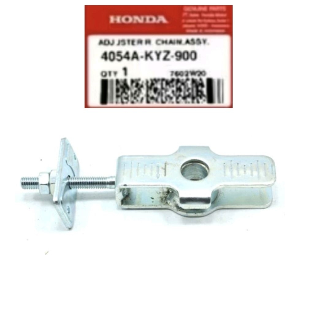 4054A-KYZ-900 SETELAN PENYETEL RANTAI ADJUSTER CHAIN ASSY SUPRA X 125 HELM IN FI DAN KARBU