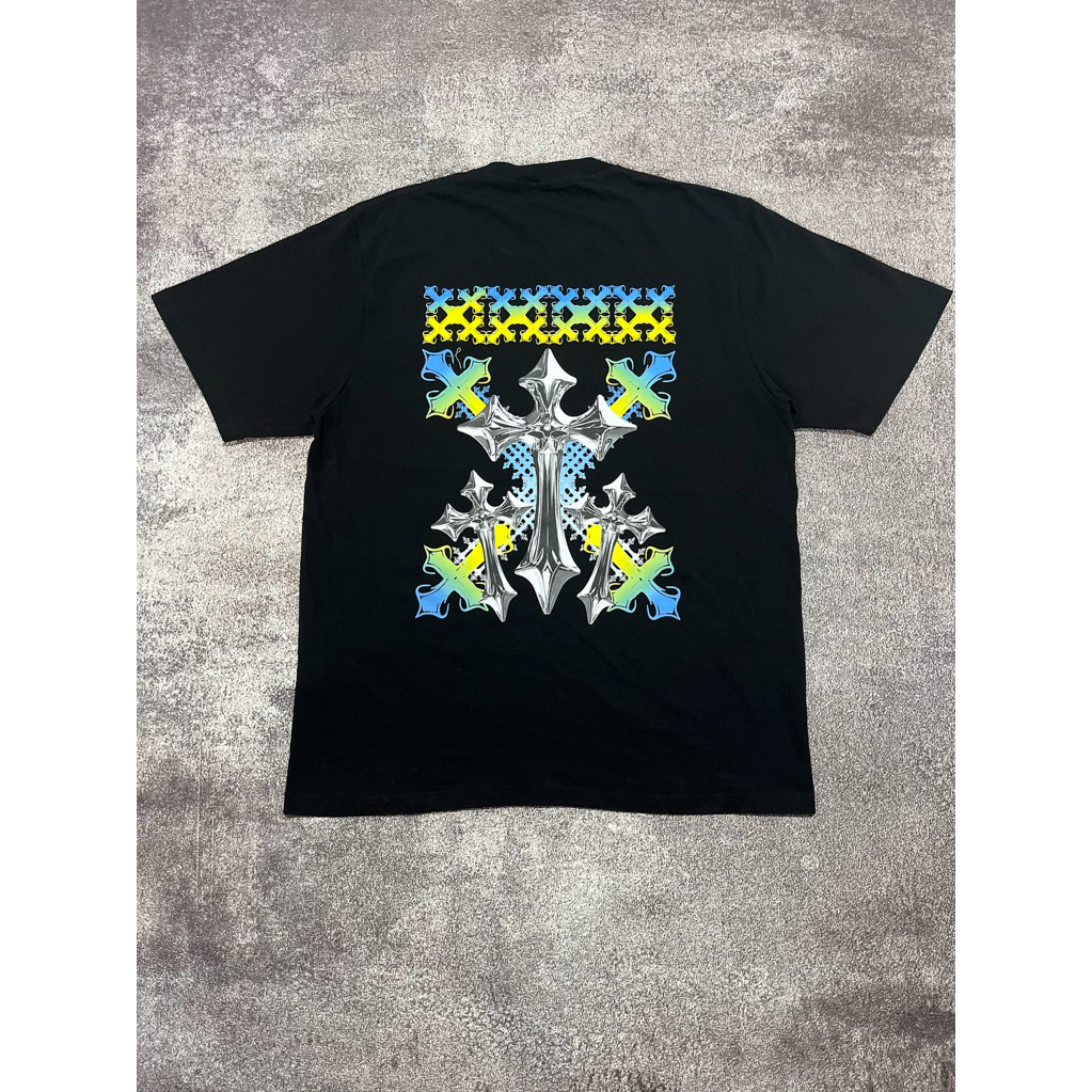 TSHIRT OFFWHITE x CHROMEHEARTS