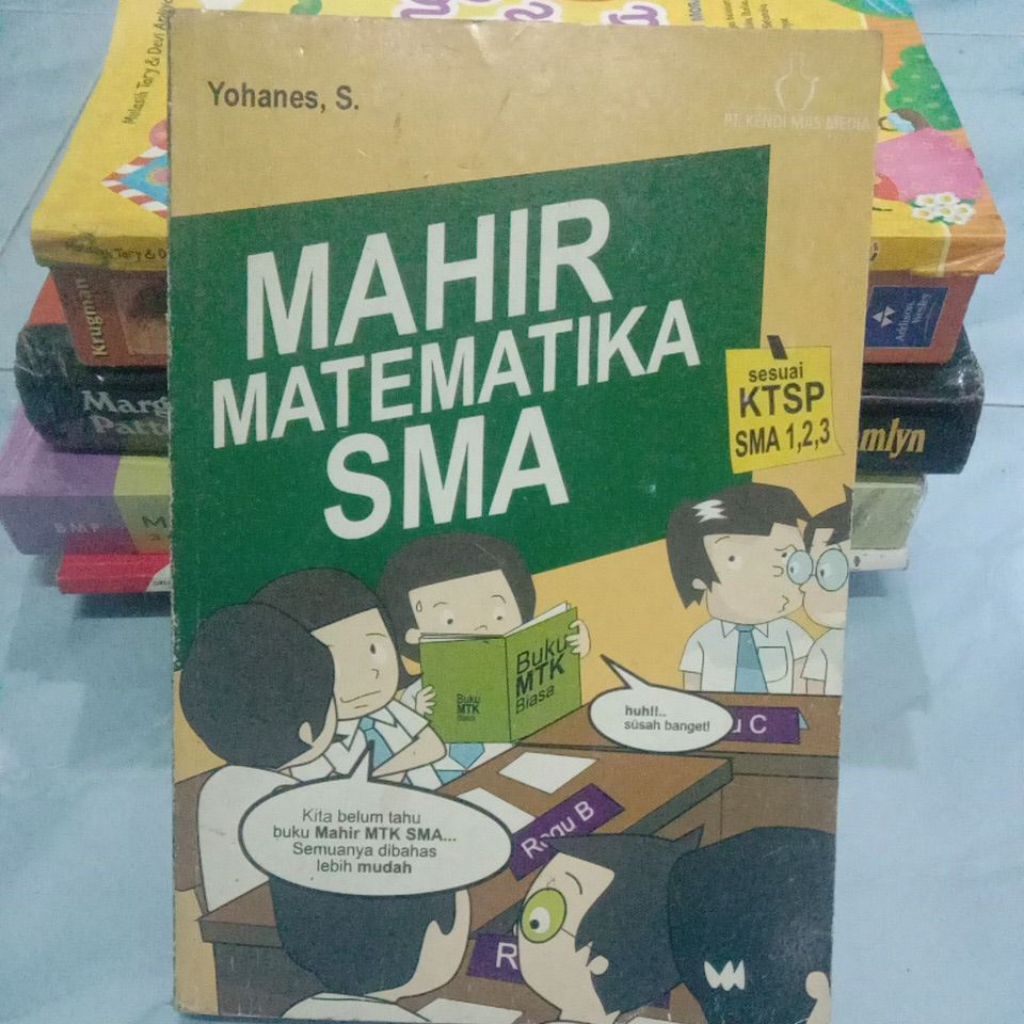 BUKU MAHIR MATEMATIKA SMA KTSP KELAS 123, buku second
