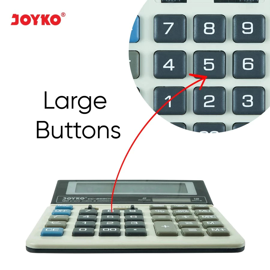 Calculator / Kalkulator Besar - JOYKO CC-868 / CC-868CH ORIGINAL