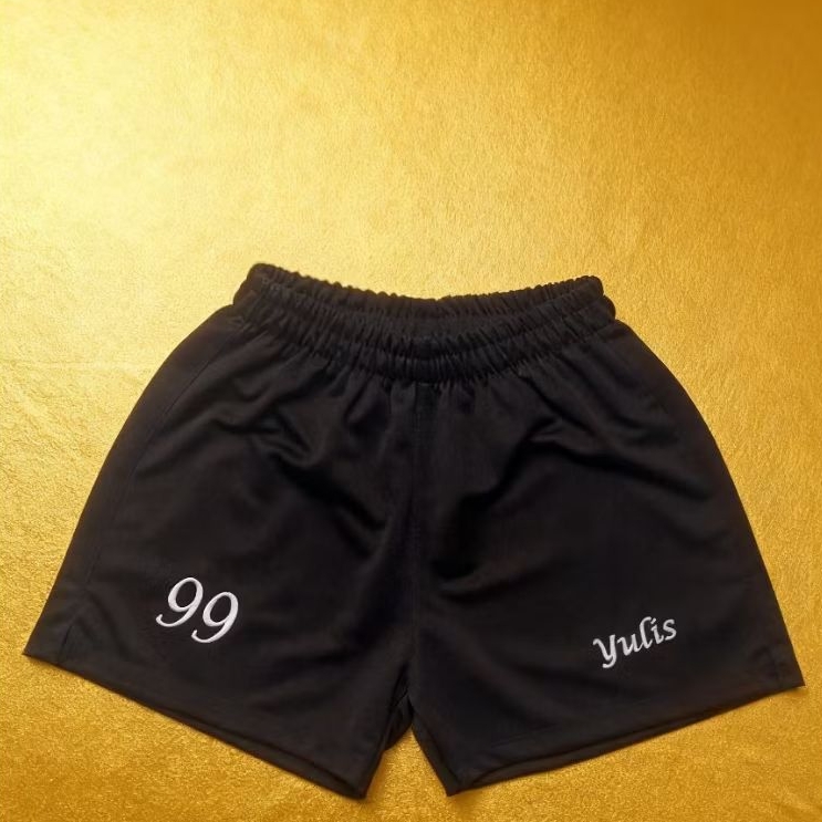 kolor voli wanita costum nama+nomor(belah pinggir)