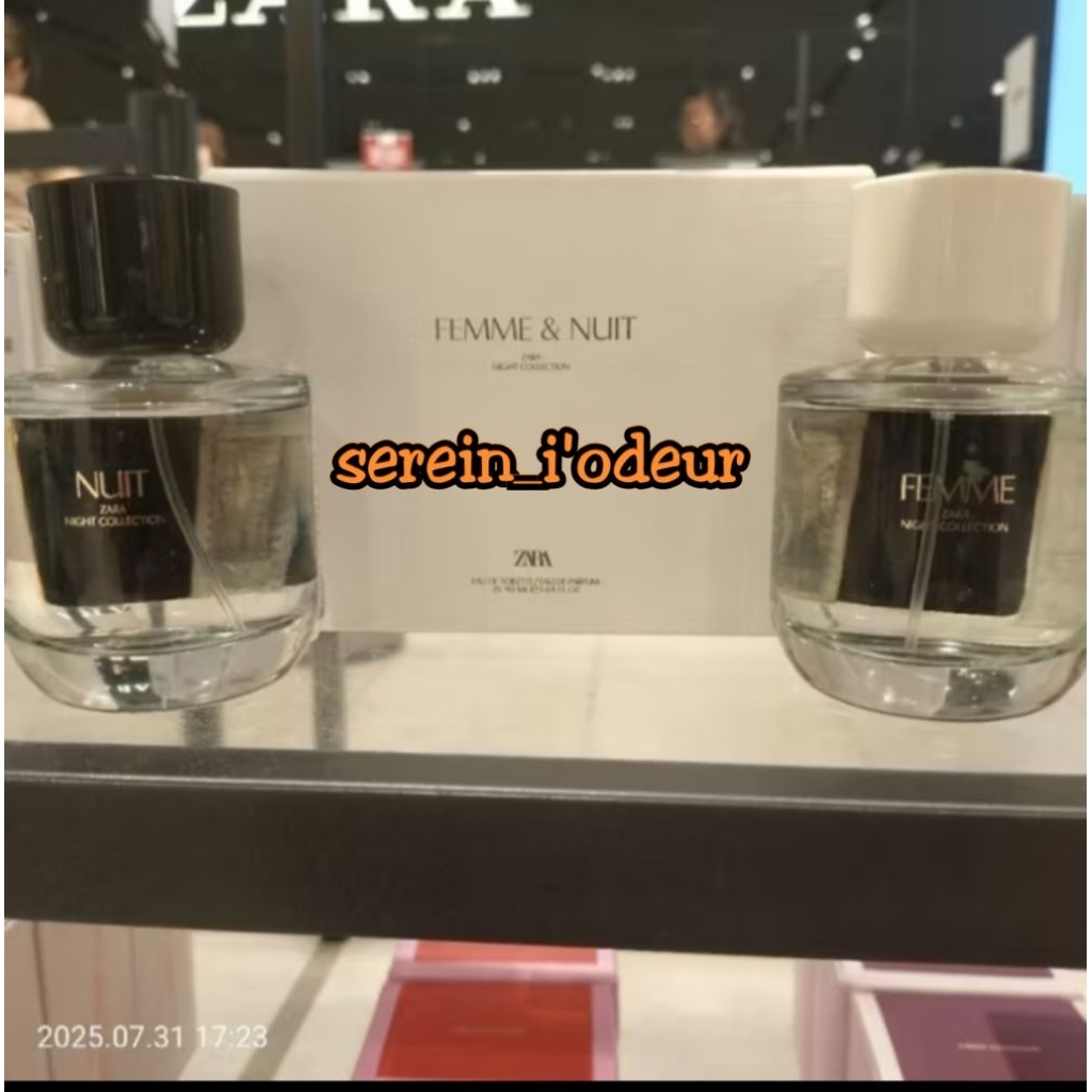 PARFUM ZARA EDT FEMME - NUIT 90ML