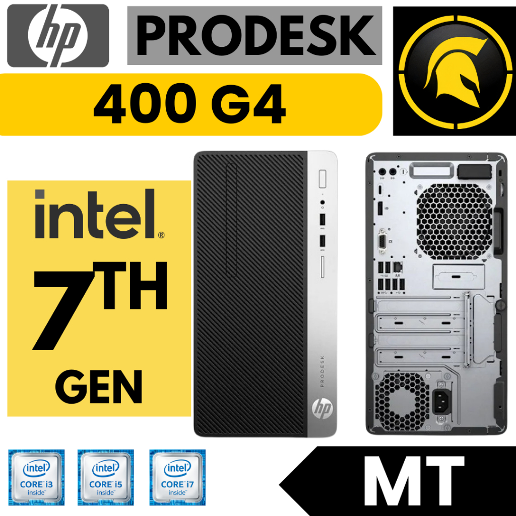 PC HP 400 G4 MT Core i3 / i5 / i7 Gen 7 PC Mini Tower Second LGA1151