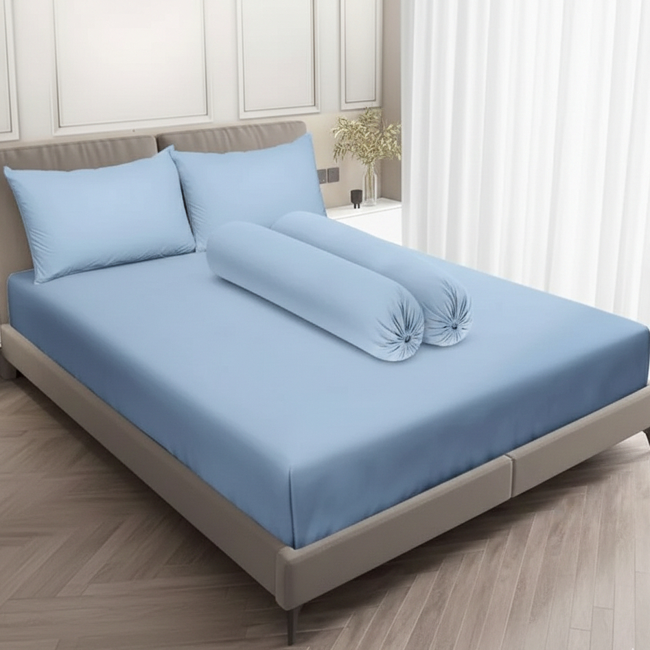 Sprei Polos Ukuran 90x200 120x200 160x200 Set Sprei Sudut Karet