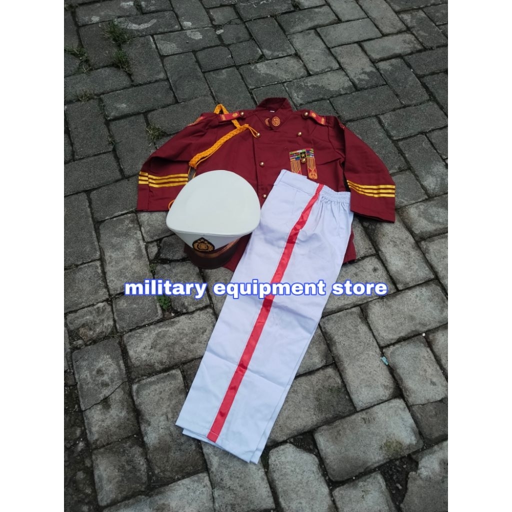 BAJU TARUNA AKPOL ANAK - KOSTUM TARUNA AKPOL ANAK - BAJU PROFESI ANAK