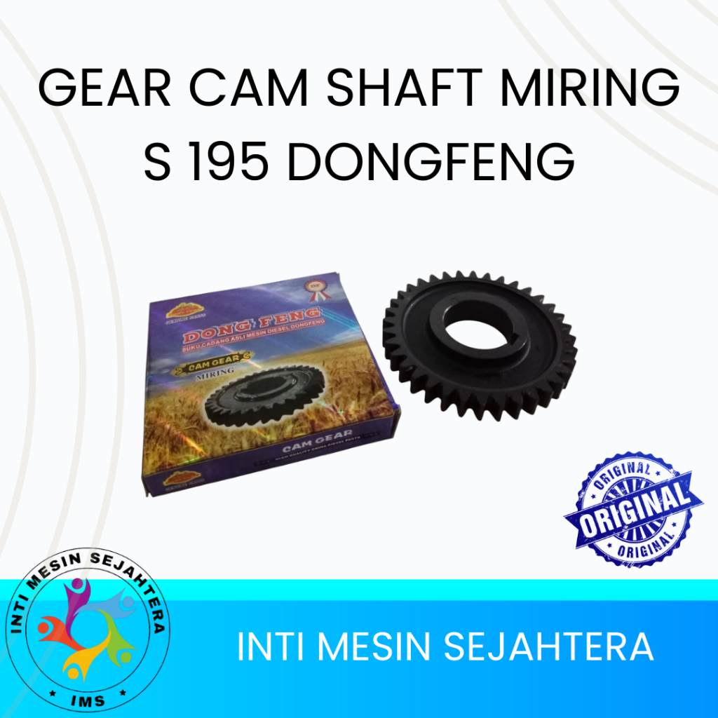 Gear Camshaft Dongfeng S195 / Camshaft Gear Miring Dongfeng S195