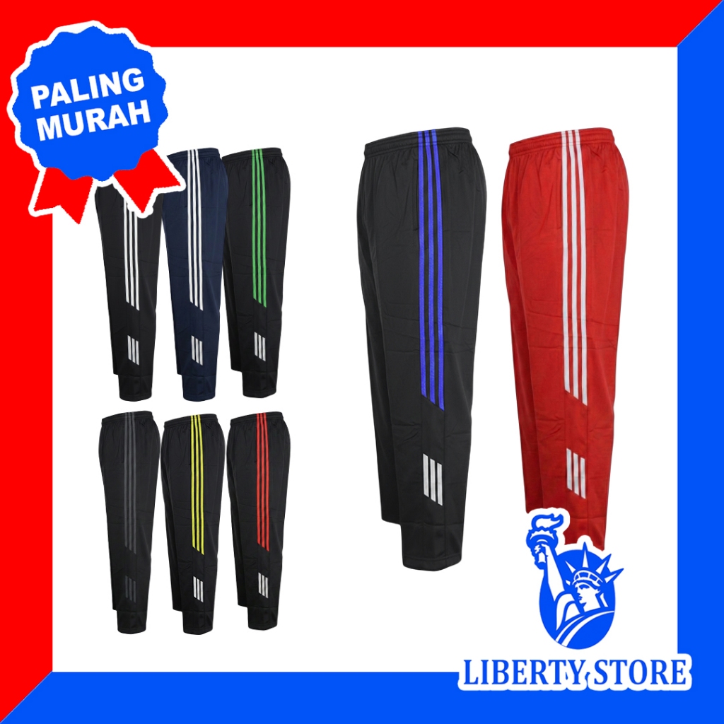 Celana Training Olahraga Cowok Cewek DICK WOLVES SANKE POLY PANT