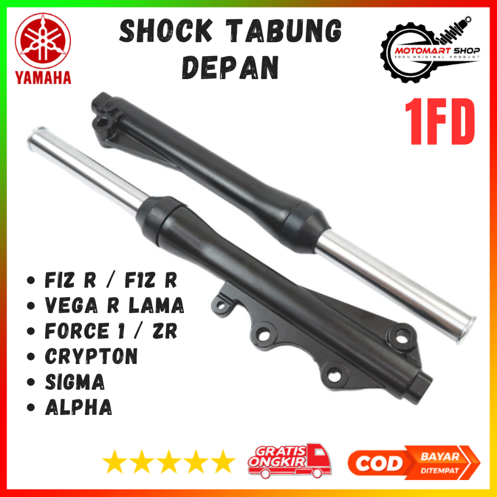 Shock Tabung Depan Fiz R Ori / Sok Depan Vega R Lama - 1FD