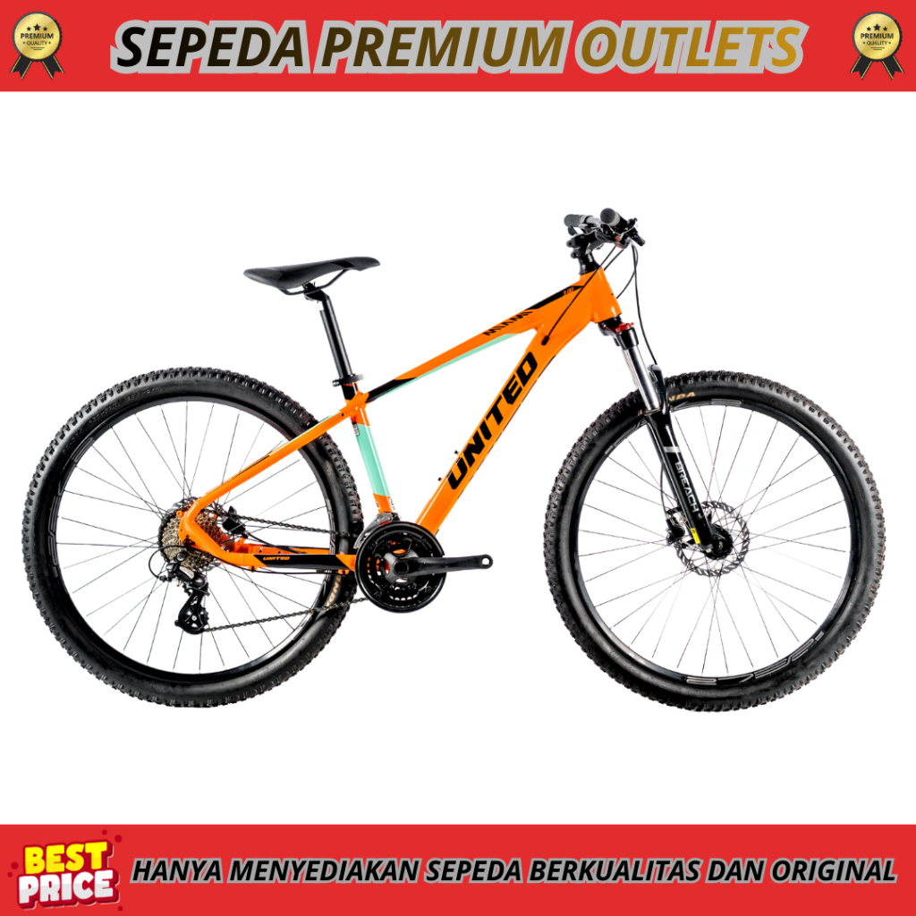 Sepeda MTB 27.5 Sepeda Gunung United Miami 3.0 NEW