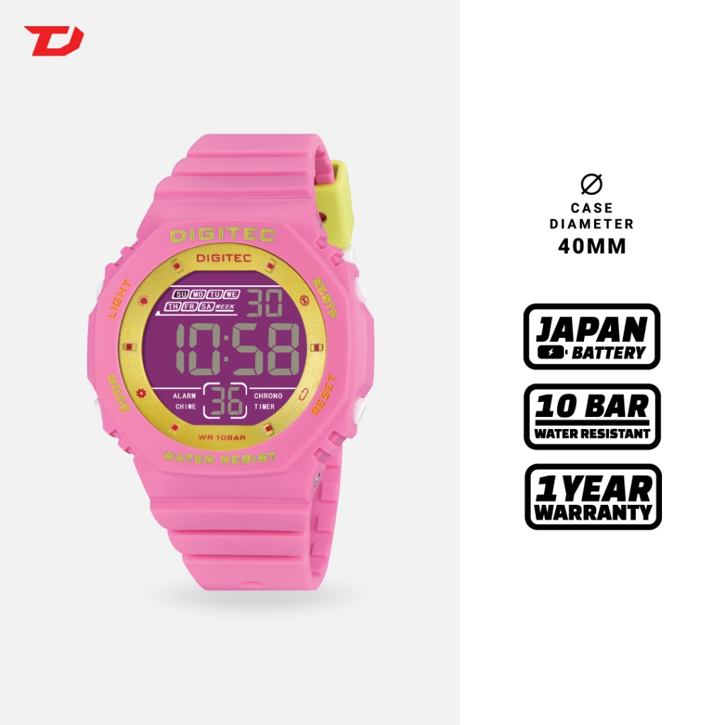 Jam Tangan Wanita DIGITEC MDG-6119T Digital