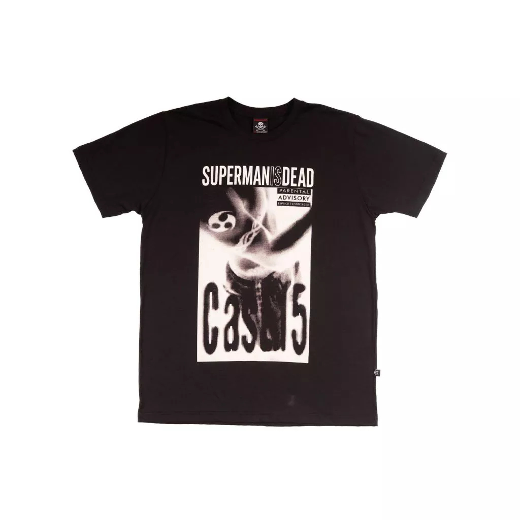 Ready Kaos SID Merch T-Shirt Superman Is Dead | Case15 Bk | Atasan Distro Lengan Pendek Unisex