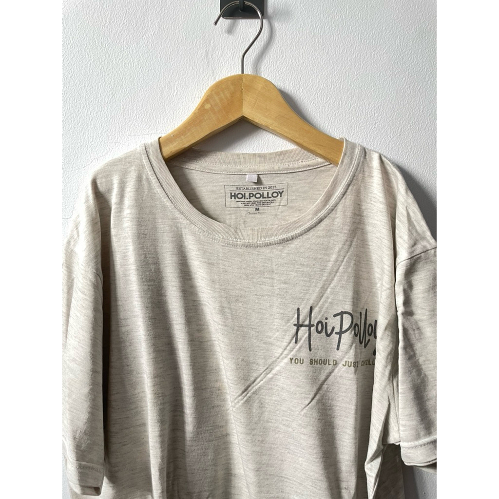 kaos abu hoi polloy preloved