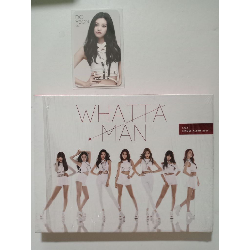 IOI Whatta Man album Fullset no poster photocard Doyeon