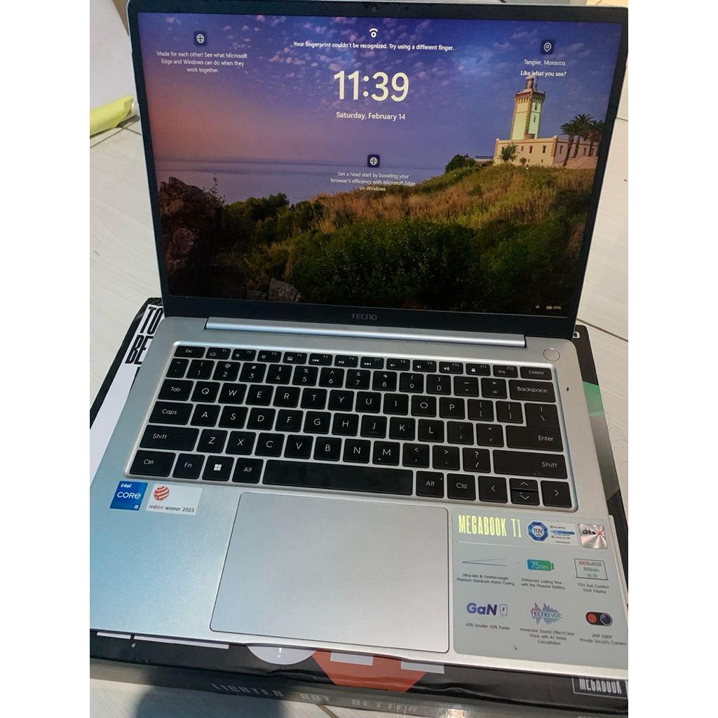 Laptop Tecno Megabook T1 intel i5-12450H 16/512