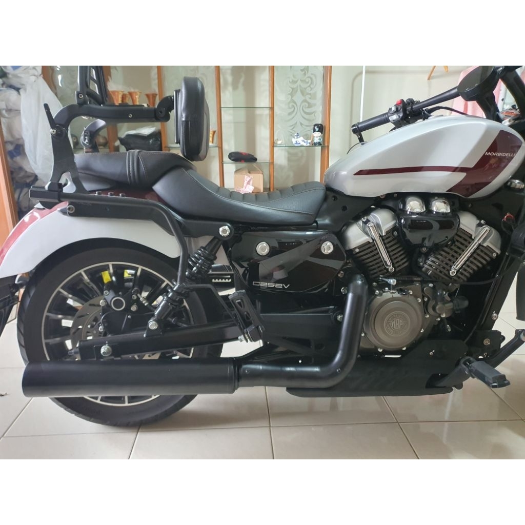 Knalpot Morbidelli C252V Custom Kanan Kiri