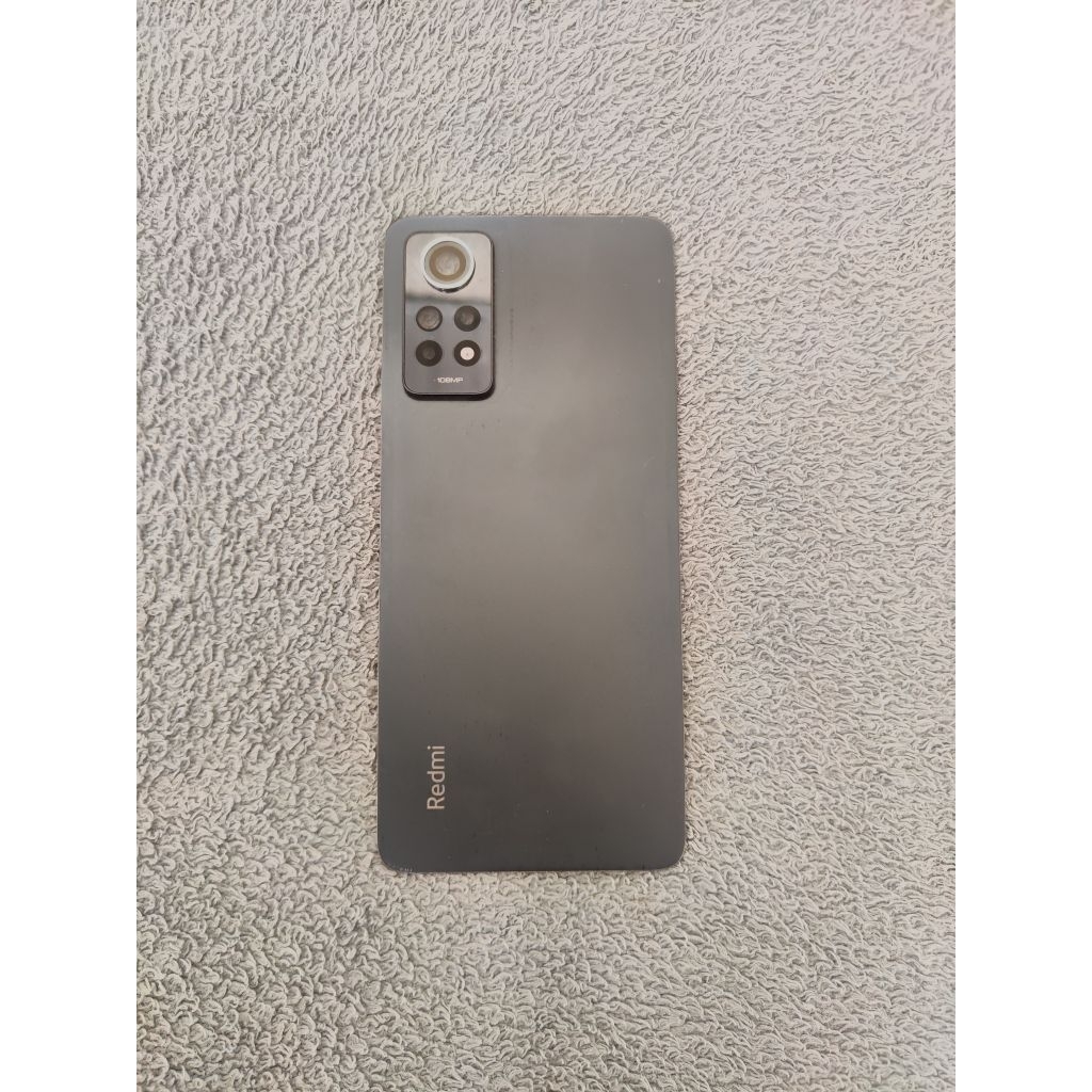 BACKDOOR REDMI NOTE 12 PRO 4G HITAM ORIGINAL COPOTAN